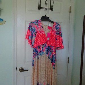 LILLY PULITZER MAXI DRESS SIZE 8